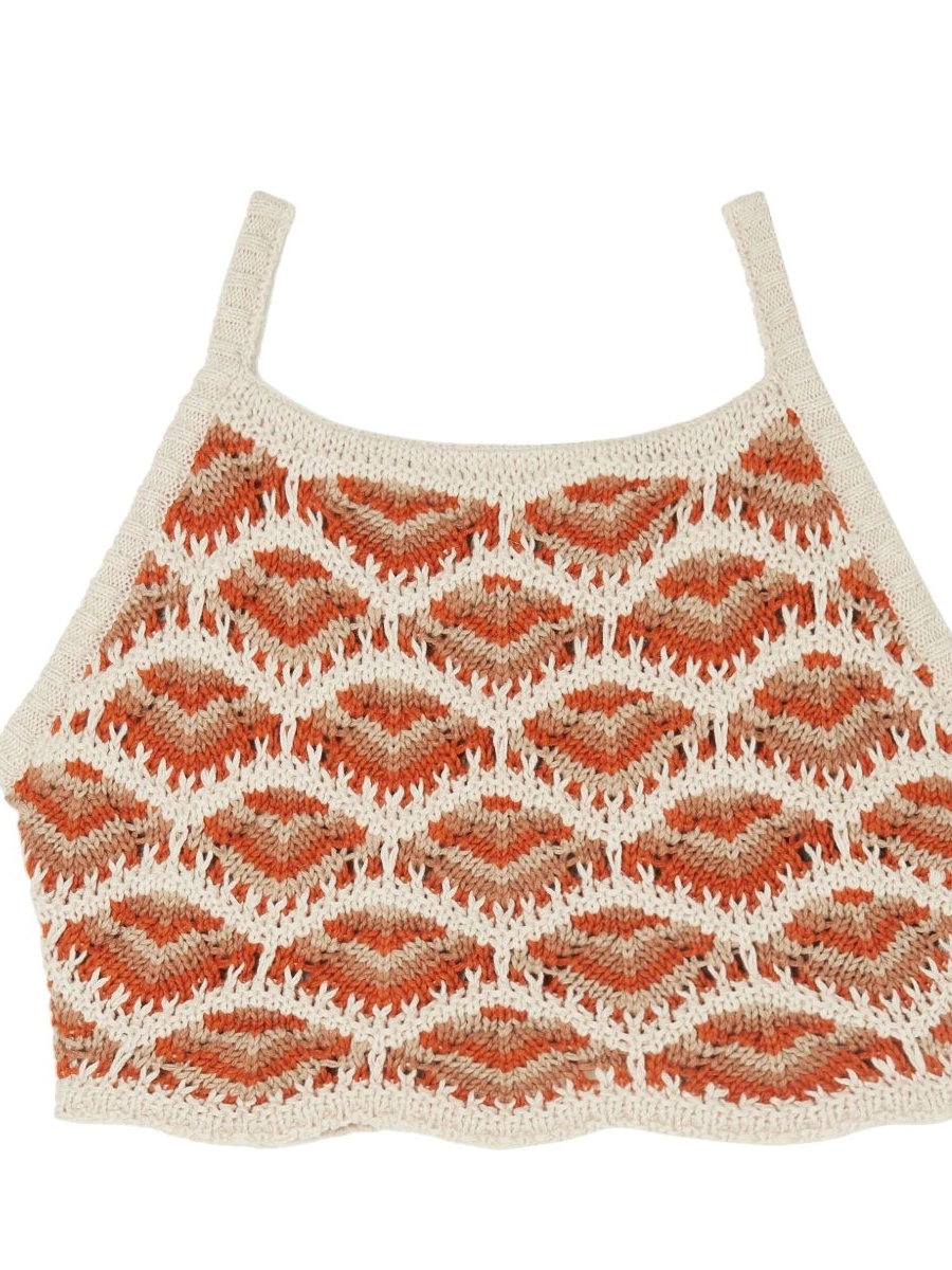 Women Hawa crochet-knit Mahal top Alanui 0824